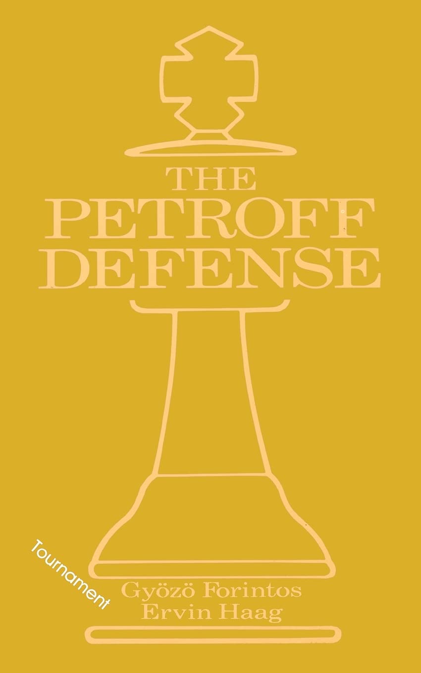 Petroff's Defense (Tournament) (MacMillan Chess Library),Used