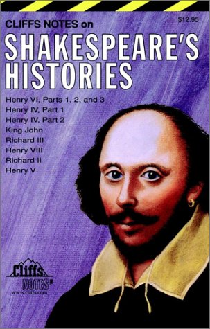 Cliffsnotes Shakespeare's Histories,Used
