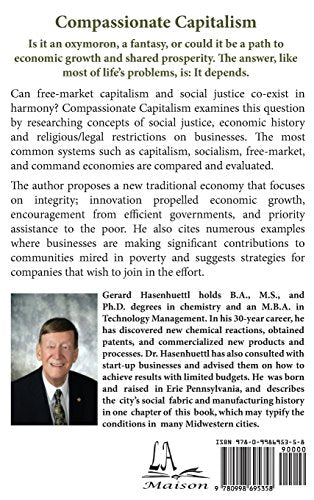 Compassionate Capitalism: The Intersection of Economic Growth and Social Justice,Used