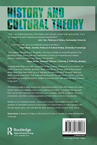 History And Cultural Theory