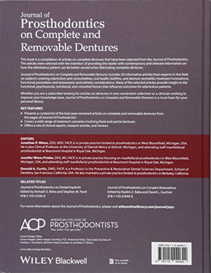 Journal of Prosthodontics on Complete and Removable Dentures,Used