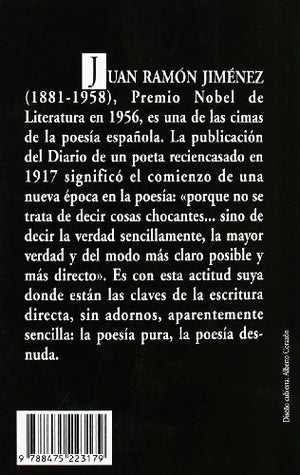Diario de un poeta recin casado: Premio Nobel 1956,Used