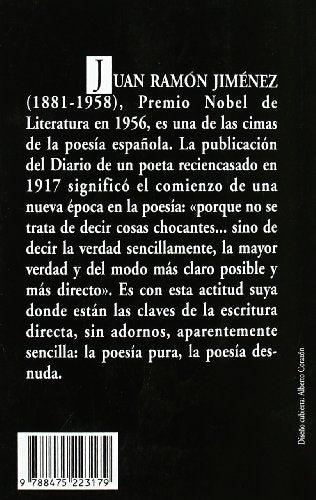 Diario de un poeta recin casado: Premio Nobel 1956,Used