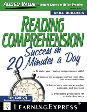 Reading Comprehension Success in 20 Minutes a Day (Skill Builders),Used