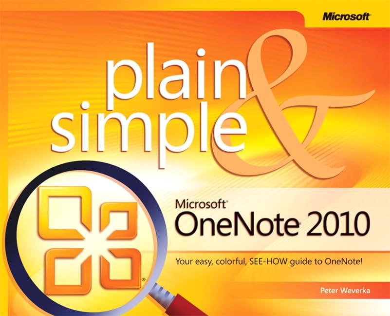 Microsoft OneNote 2010 Plain & Simple,Used
