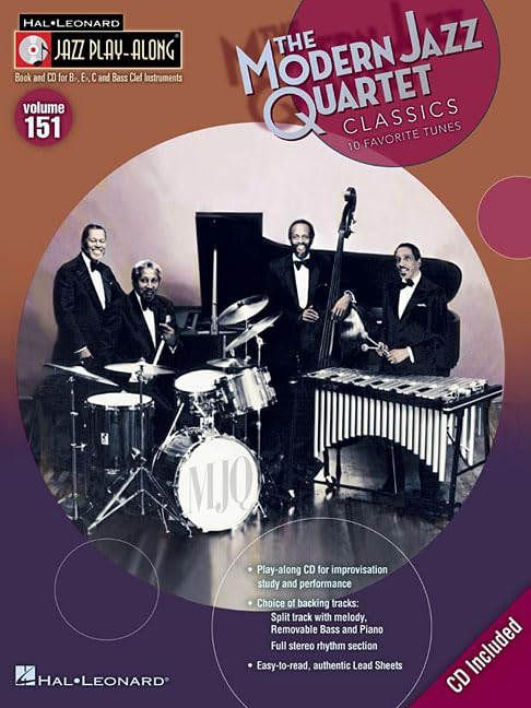 Modern Jazz Quartet Classics: Jazz PlayAlong Volume 151 (Jazz PlayAlong, 151),Used
