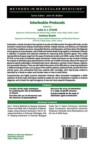 Interleukin Protocols (Methods in Molecular Medicine, 60),Used