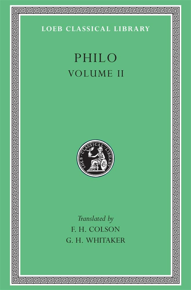 Philo: Volume II (Loeb Classical Library No. 227),Used