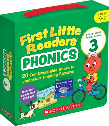 First Little Readers: Phonics Set 3 / Variant Vowels & More (SingleCopy Set): 20 Decodable Books For Beginning Readers