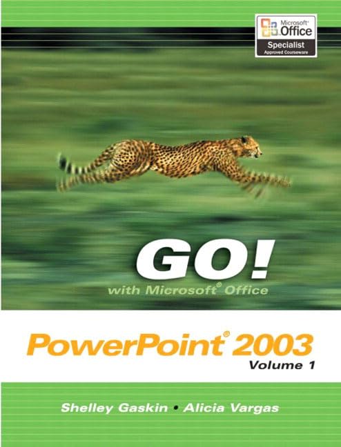 GO! with Microsoft Office PowerPoint 2003 Volume 1,Used