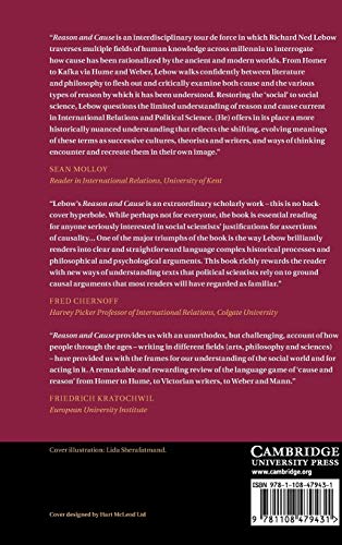 Reason and Cause: Social Science and the Social World,Used