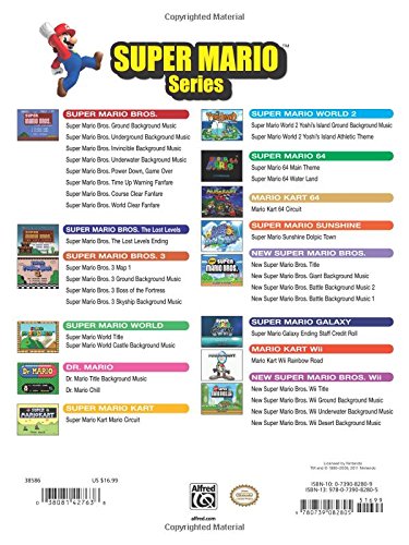 Super Mario Series For Guitar: Guitar Tab,New