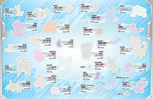 Pokmon Trainer's Sticker Book: From Kanto to Kalos,Used