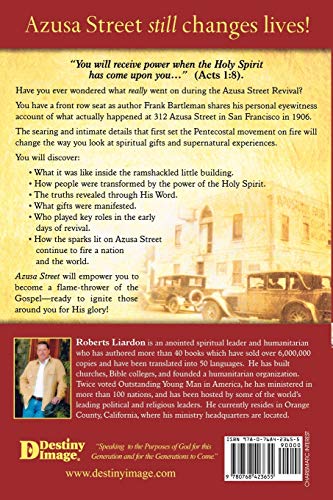 Frank Bartleman's Azusa Street: First Hand Accounts of the Revival includes Feature Articles from the Apostolic Faith Newspaper,Used