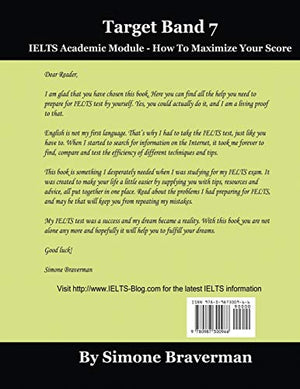 Target Band 7: IELTS Academic Module  How to Maximize Your Score (Third Edition),Used
