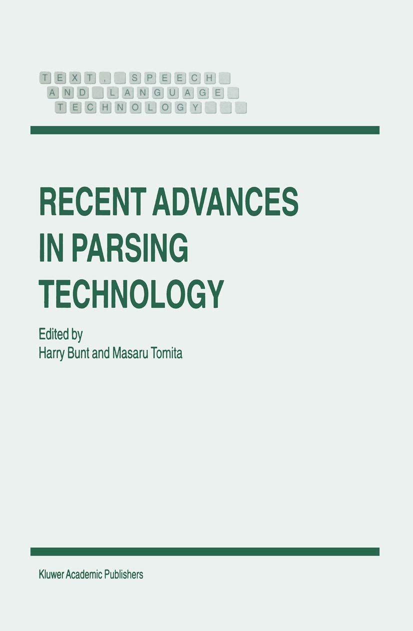 Recent Advances in Parsing Technology (Text, Speech and Language Technology),New