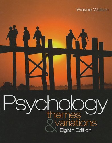 Psychology: Themes and Variations,Used