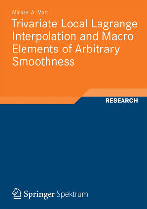 Trivariate Local Lagrange Interpolation and Macro Elements of Arbitrary Smoothness,Used