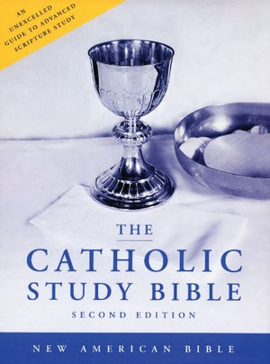 The Catholic Study Bible (Burgundy, Indexed),Used
