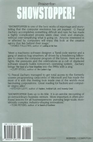 Show Stopper!: The Breakneck Race to Create Windows NT and the Next Generation at Microsoft,Used