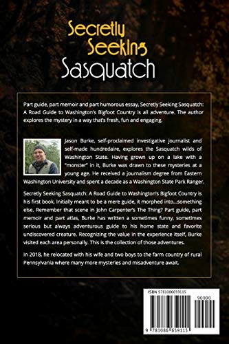 Secretly Seeking Sasquatch: A Road Guide to Washington's Bigfoot Country (A Secretly Seeking Sasquatch Book),Used