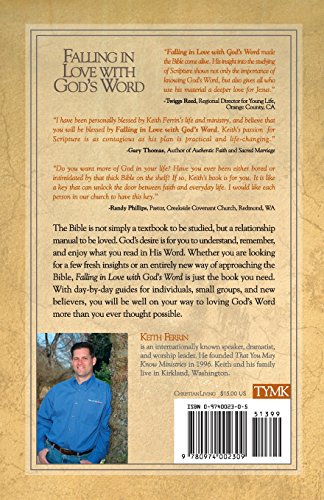 Falling In Love with God's Word: Discovering What God Always Intended Bible Study To Be,Used