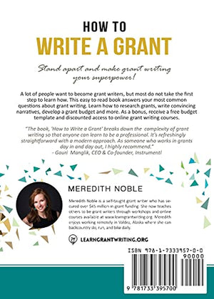 How to Write a Grant: Become a Grant Writing Unicorn,Used