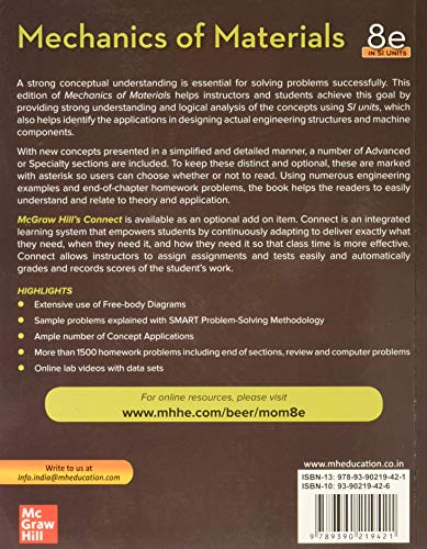 Mechanics of Materials, 8th Edition,Used