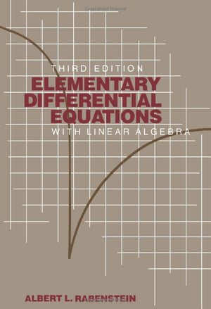 Elementary Differential Equations with Linear Algebra,Used