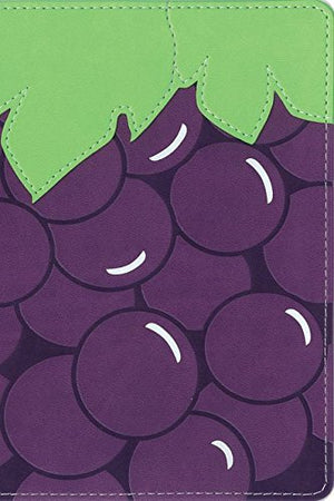 NIV, Fruit of the Spirit Bible, Leathersoft, Purple/Green, Red Letter,Used