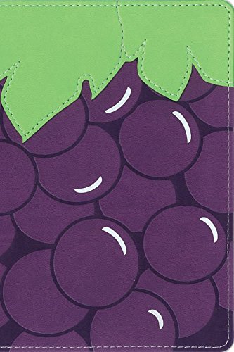 NIV, Fruit of the Spirit Bible, Leathersoft, Purple/Green, Red Letter,Used