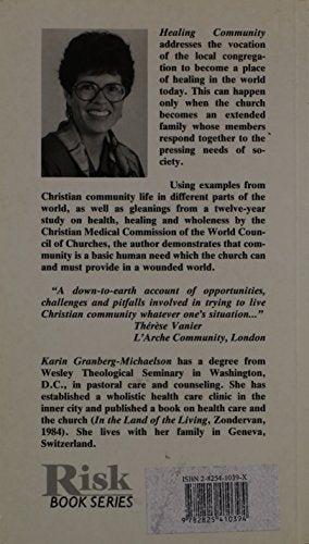 Healing Community: #150 (Risk Book Series),Used