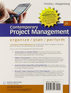 CONTEMPORARY PROJECT MANAGEMENT,Used