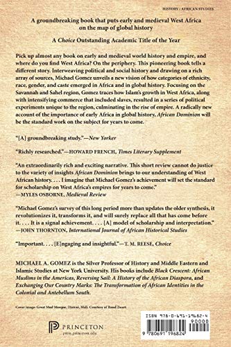African Dominion: A New History of Empire in Early and Medieval West Africa,Used