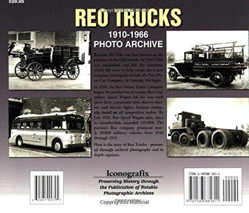 REO Trucks: 19101966 Photo Archive,Used