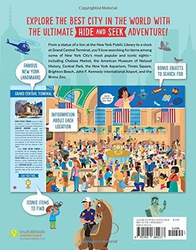 Hide And Seek New York City (Hide And Seek Regional Activity Books)
