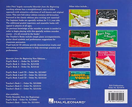 Recorder from the Beginning  Book 1: Full Color Edition,New
