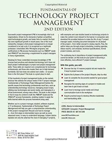 Fundamentals of Technology Project Management,New