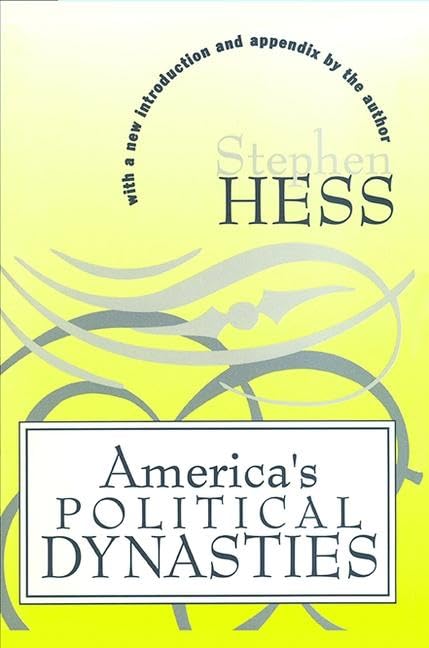 America's Political Dynasties,Used