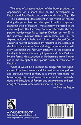 Fascism And Social Revolution