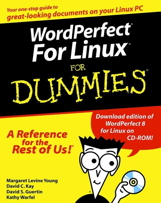Wordperfect? For Linux? For Dummies?,New