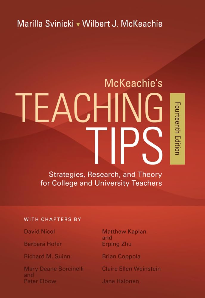 McKeachie's Teaching Tips,Used