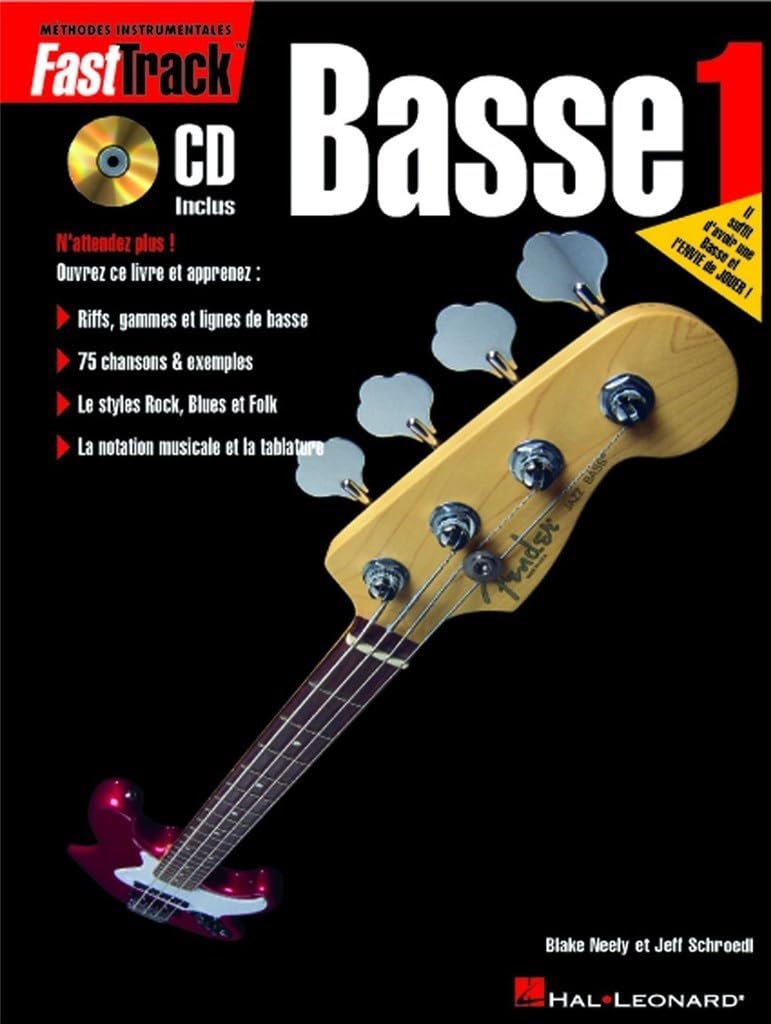 FastTrack Bass Method  Book 1  French Edition,Used