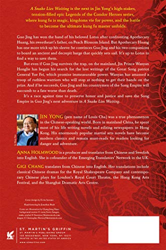 A Snake Lies Waiting: The Definitive Edition (Legends of the Condor Heroes, 3)