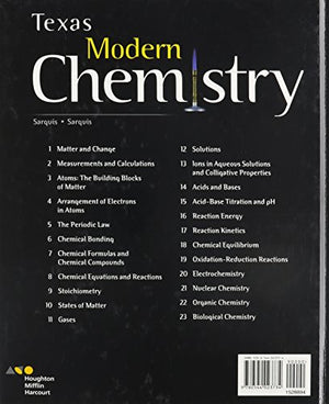 Holt McDougal Modern Chemistry: Student Edition 2015