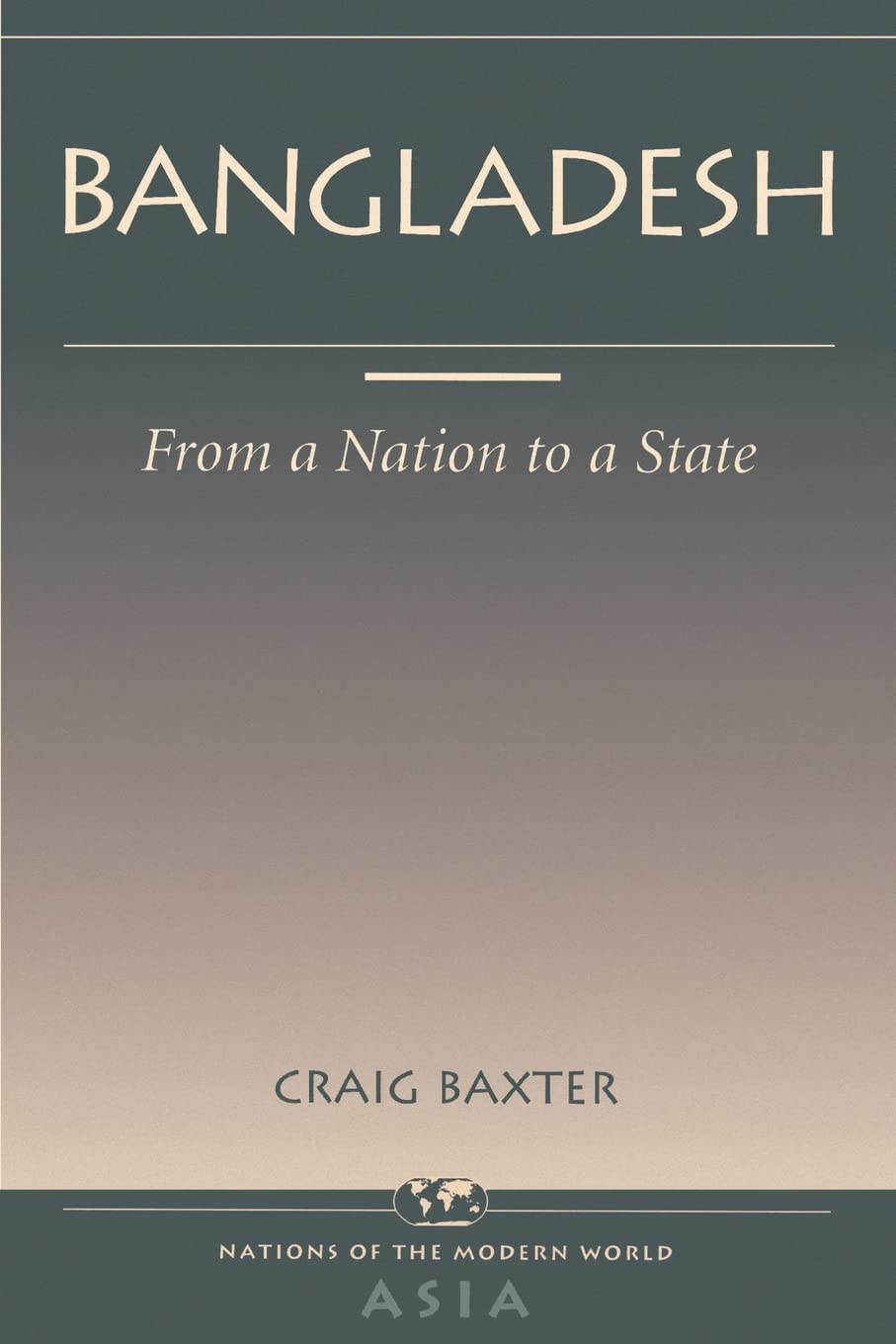 Bangladesh: From A Nation To A State (Nations Of The Modern World: Asia),New