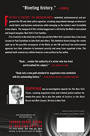 Five Families: The Rise, Decline, and Resurgence of America s Most Powerful Mafia Empires