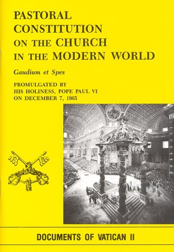 Pastoral Const Church in Modern World,New