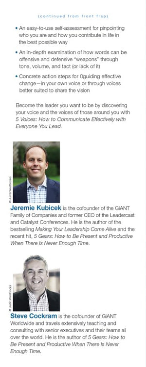 The 5 Voices: How to Communicate Effectively with Everyone You Lead,Used