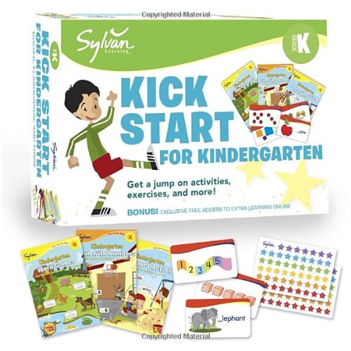 Sylvan Kick Start for Kindergarten (Language Arts Bundles),Used